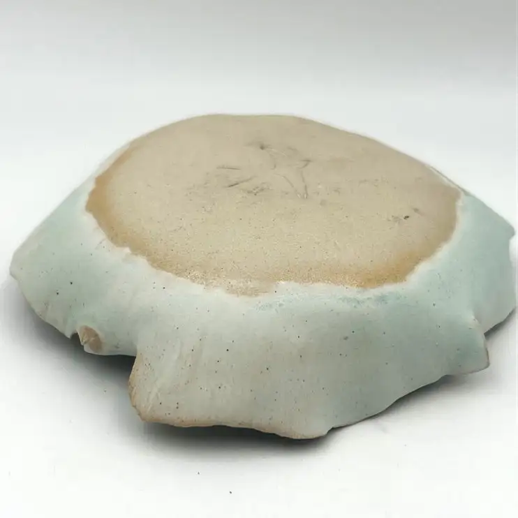 Coupelle dentelee à bijoux coquillage collection Nereia par hirunda ceramic